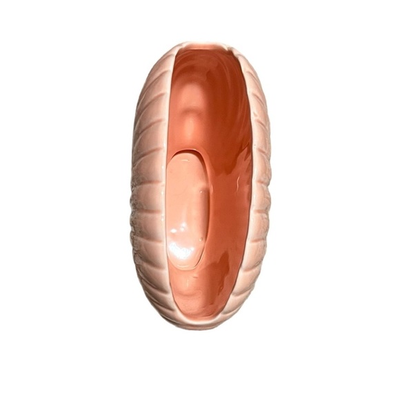 Vintage Clamshell Vase Planter - Picture 3 of 4